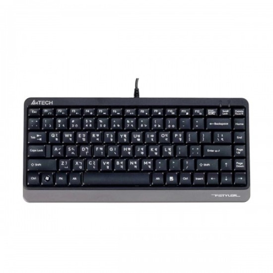 A4TECH FK11 USB Mini Keyboard With Bangla Black A4TECH FK11 USB Mini Keyboard With Bangla Black