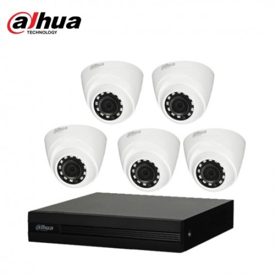 5 pcs Dahua  Cc camera package