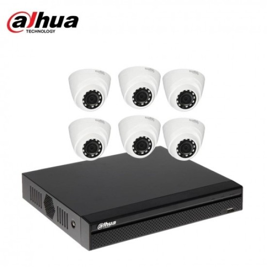 6 pcs Dahua Cc camera package