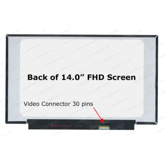 14 inch ultra 30 pin fhd border les Laptop display