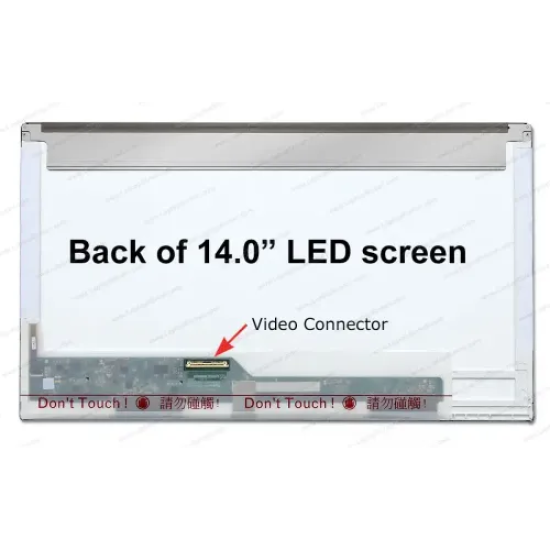 for 14 inch 40 Pins Normal Laptop Display 